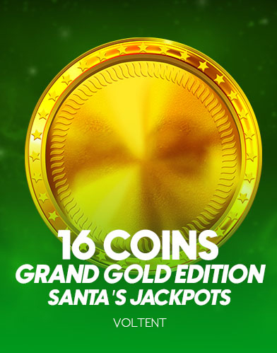 16 Coins Grand Gold Edition Santas Jackpots